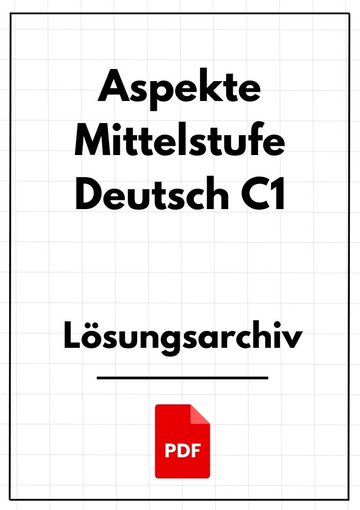 Aspekte Mittelstufe Deutsch C1