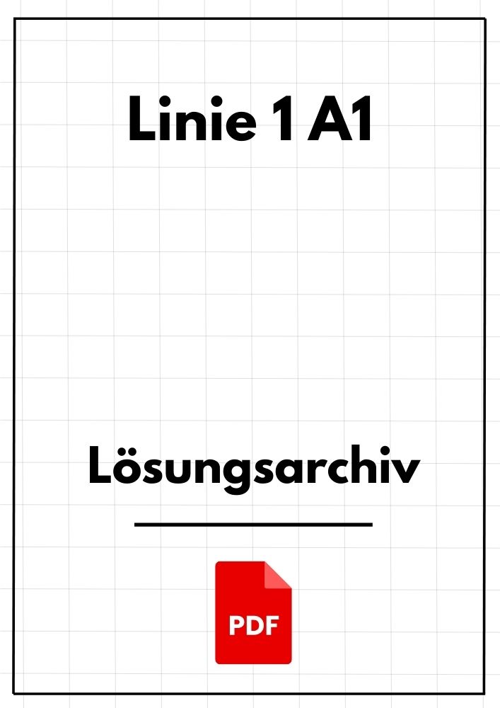 Linie 1 A1