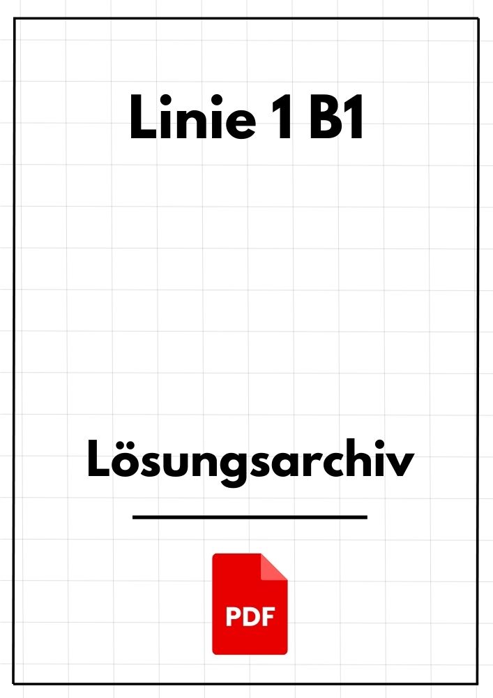 Linie 1 B1