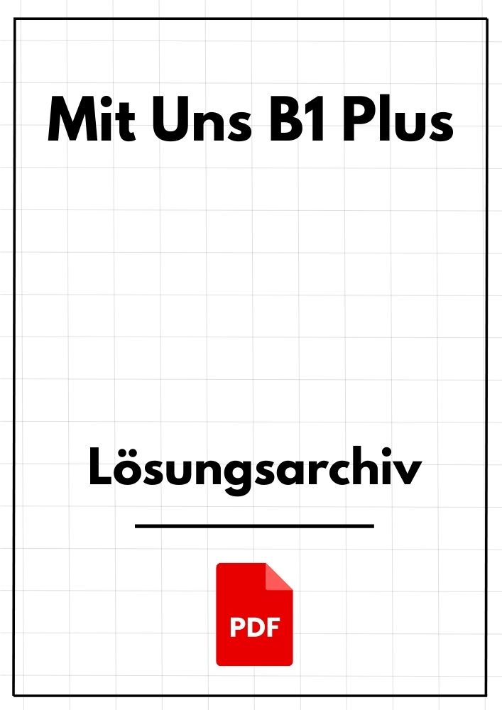 Mit Uns B1 Plus