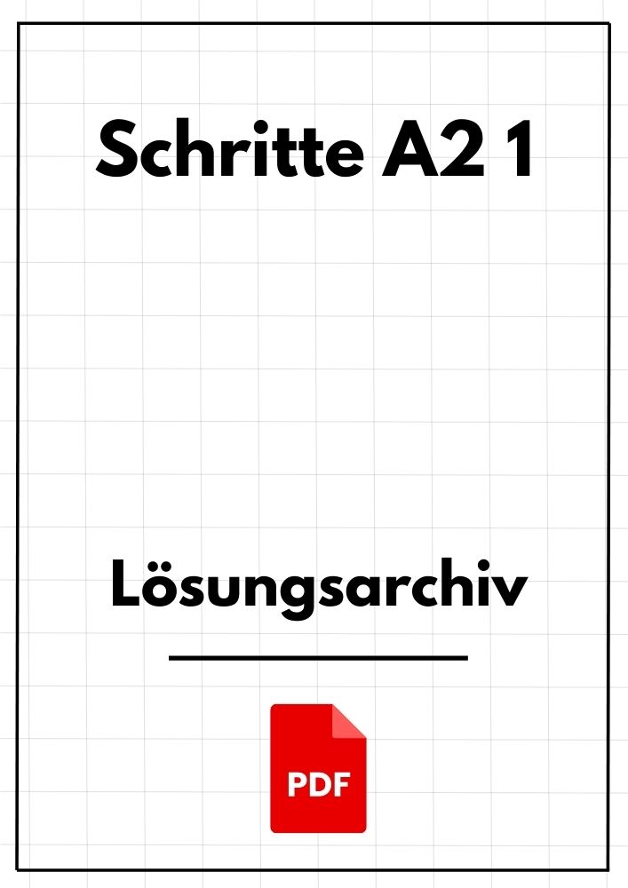 Schritte A2 1